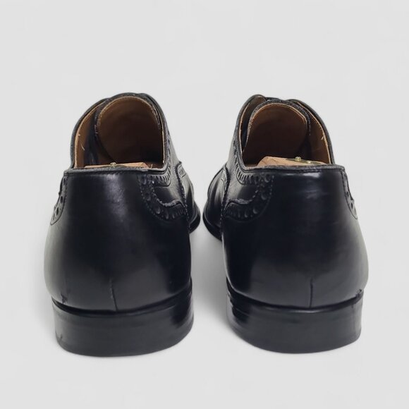 Magnanni Black Leather Shoes Men’s Size 13 M Made In Spain - Picture 5 of 12
